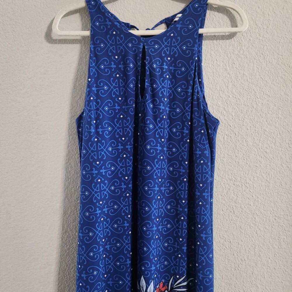 Tommy Bahama Blue Floral Maxi Dress - Picture 3 of 7